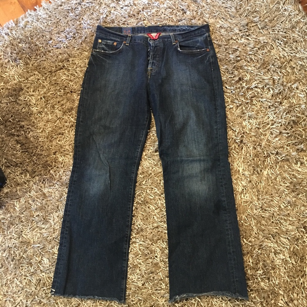 Lucky button fly jeans